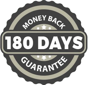 Lipozem Money Back Guarantee Seal